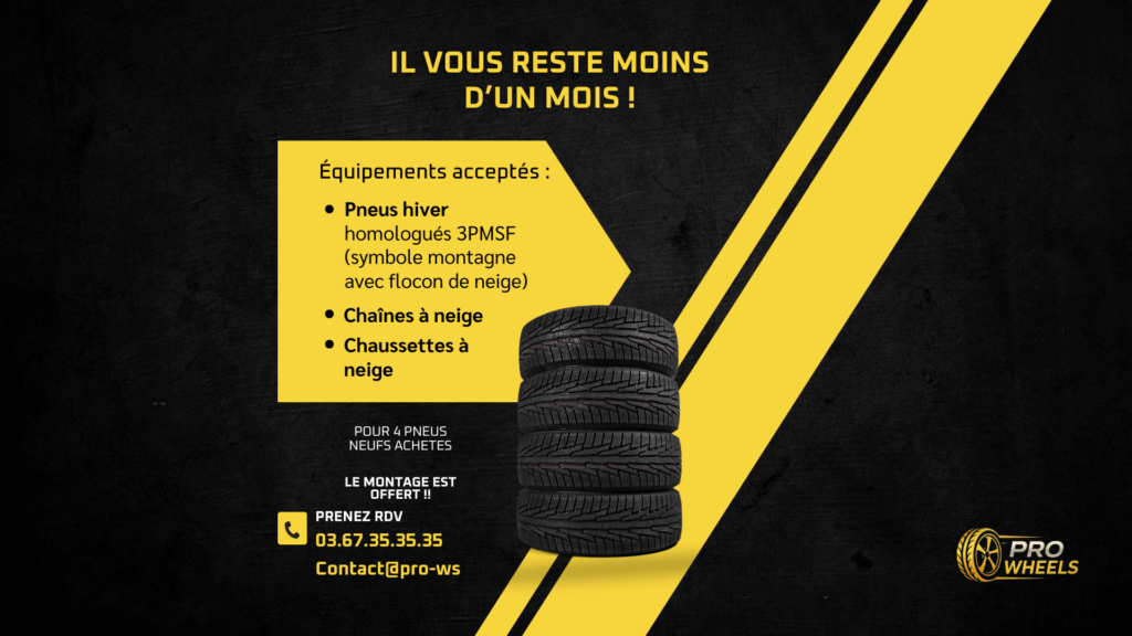 Pneus Hiver Colmar en Alsace Loi Montagne 2