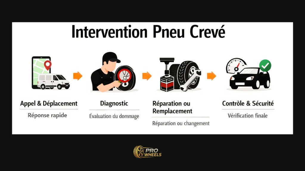 Dépannage pneus à domicile dans le Haut-Rhin : Colmar